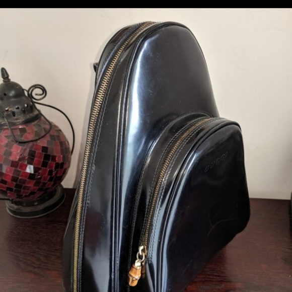 *SOLD*Gucci Backpack Bookbag Purse - Picture 7 of 8